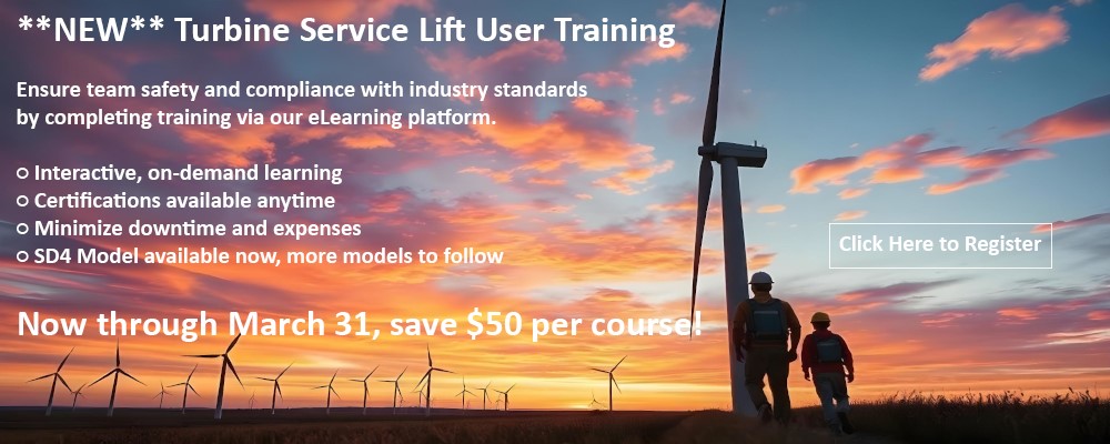 Turbine Service Lift User Training